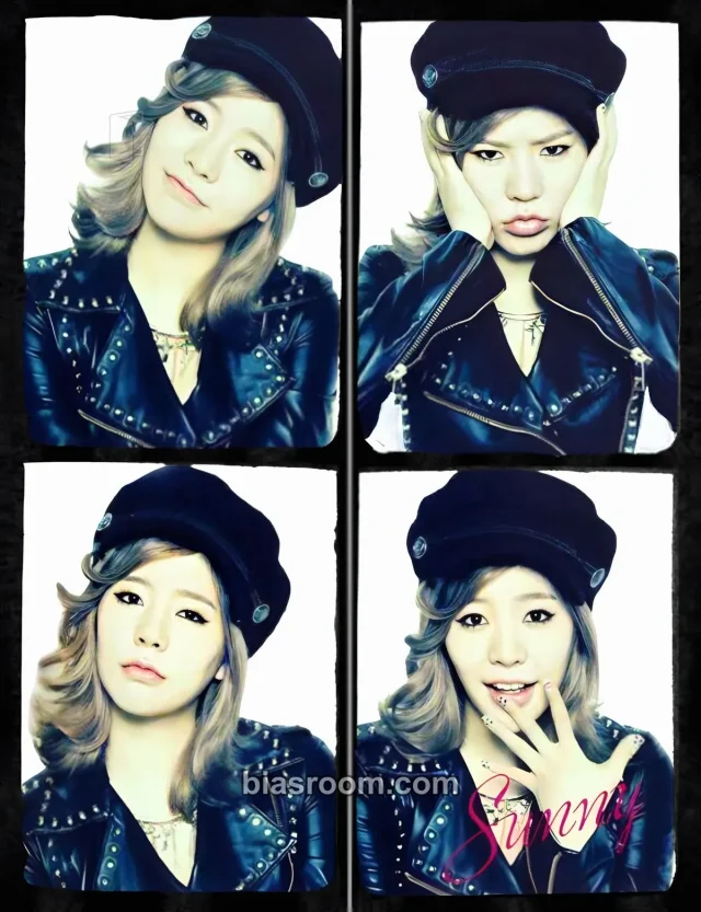 Girls' Generation - Sunny - Love & Peace Album album photocard special event postcard