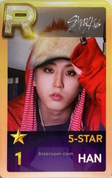 HAN 5-Star Dome Tour 2023 Photocard - Stray Kids - Stray Kids K-pop photocard