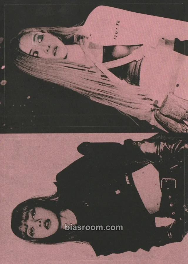 BLACKPINK - Lisa & Rosé - KILL THIS LOVE Album sticker sheet album inclusion