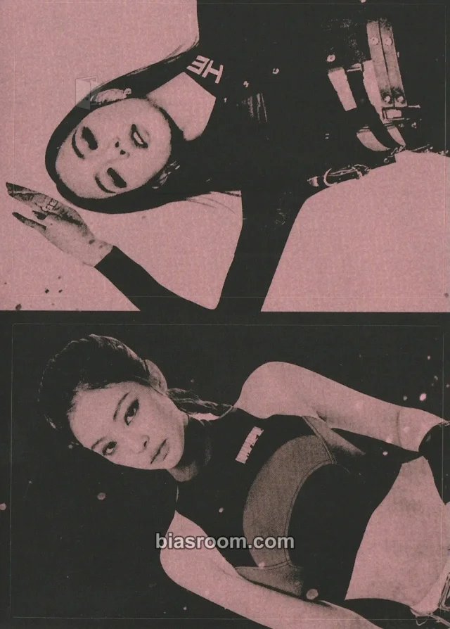 BLACKPINK - Jennie & Jisoo - KILL THIS LOVE Album sticker sheet album inclusion