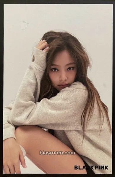 Jennie SQUARE ONE Photocard - BLACKPINK - BLACKPINK K-pop photocard