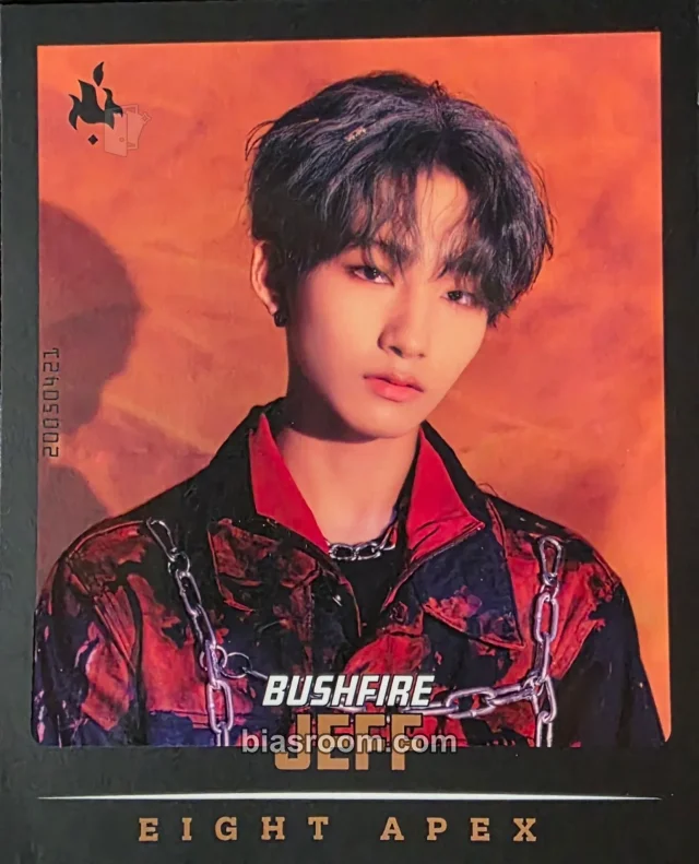 EPEX - Jeff - Bipolar Pt.1 : Prelude of Anxiety Album polaroid album inclusion qr card voice card abyss version