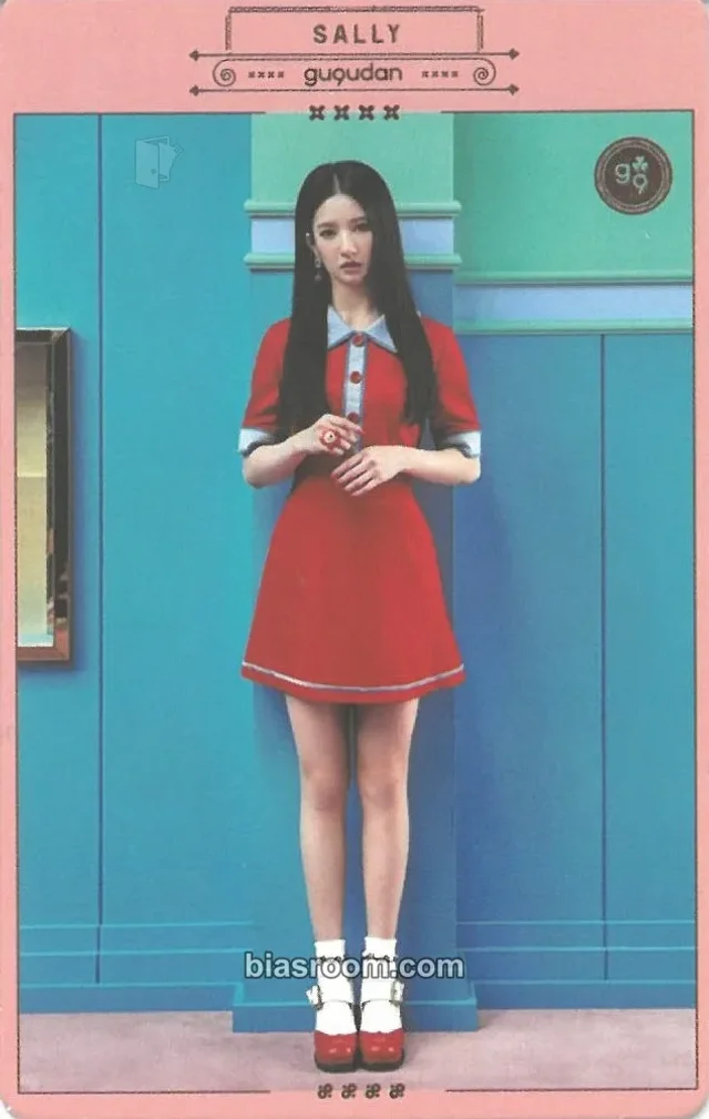 gugudan - Sally - Act 3: Chococo Factory Album KiT/kihno version photocard set album photocard