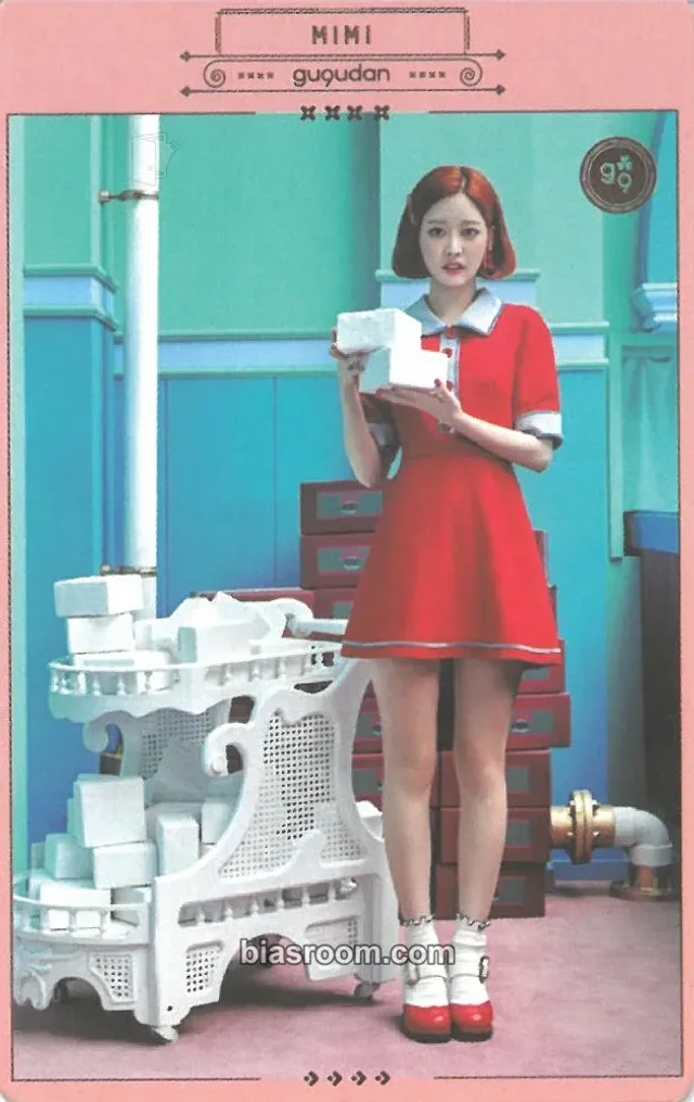 gugudan - Mimi - Act 3: Chococo Factory Album album photocard KiT/kihno version photocard set