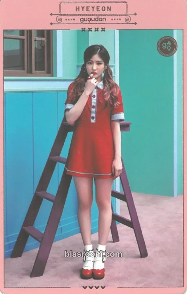 gugudan - Hyeyeon - Act 3: Chococo Factory Album album photocard KiT/kihno version photocard set