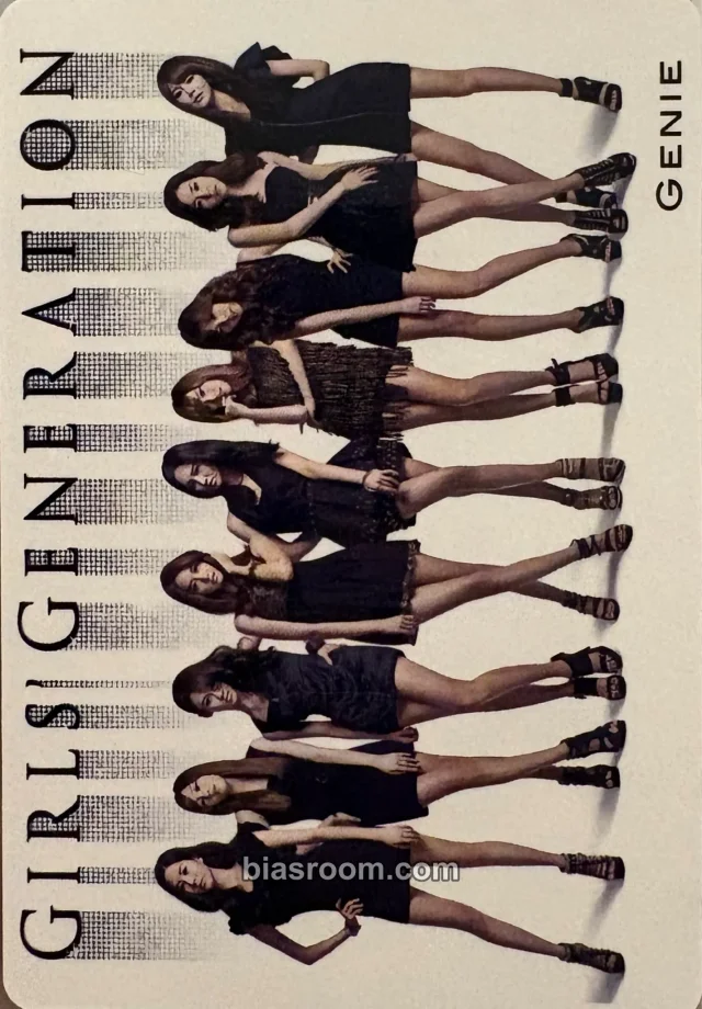 Girls' Generation - The Best Album album photocard photocard set