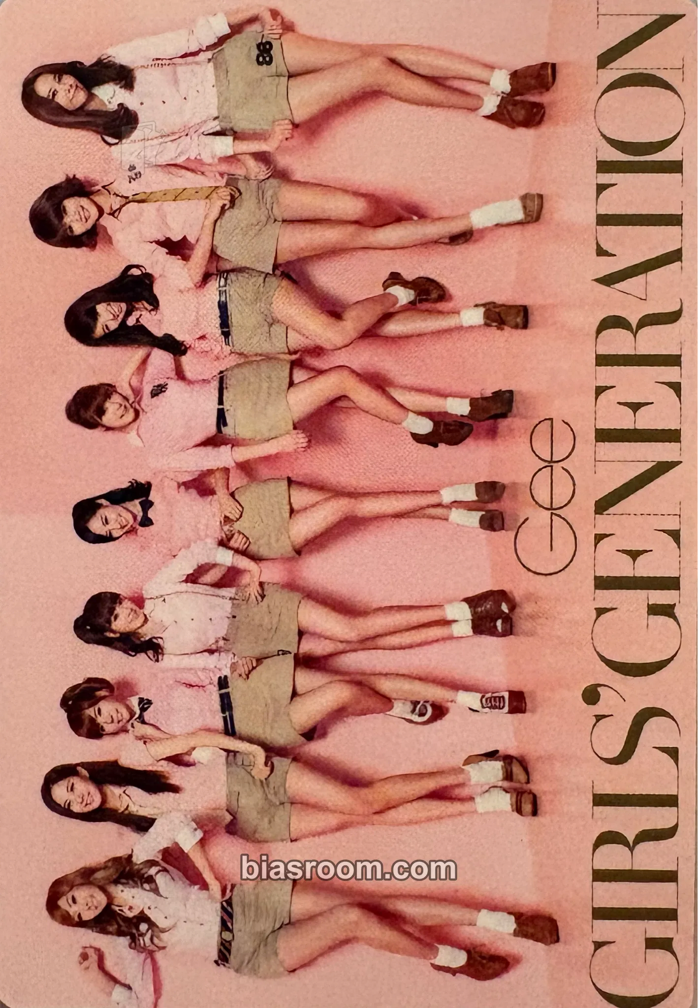 The Best Photocard - Girls' Generation - Girls' Generation K-pop photocard