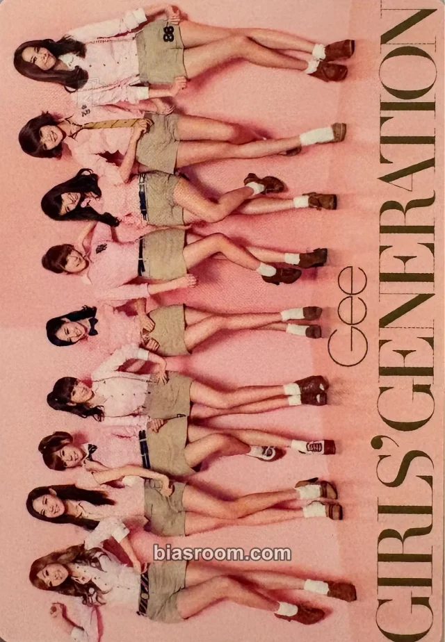 Girls' Generation - The Best Album album photocard photocard set