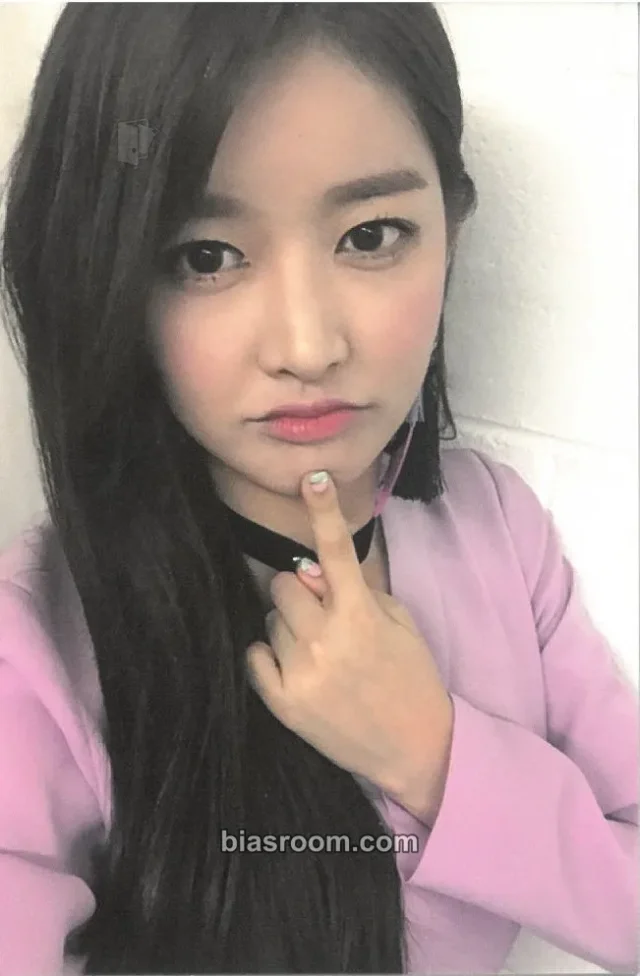 gugudan - Mimi - Act 1: The Little Mermaid Album album photocard signature back