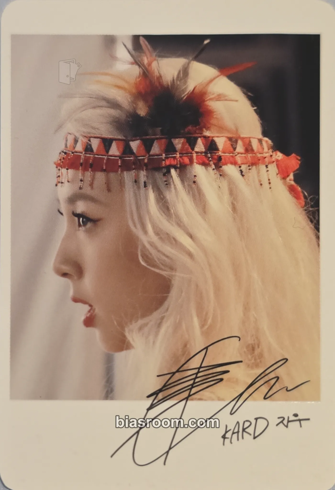 Jiwoo Hidden KARD 1st Fanship Photocard - KARD - KARD K-pop photocard