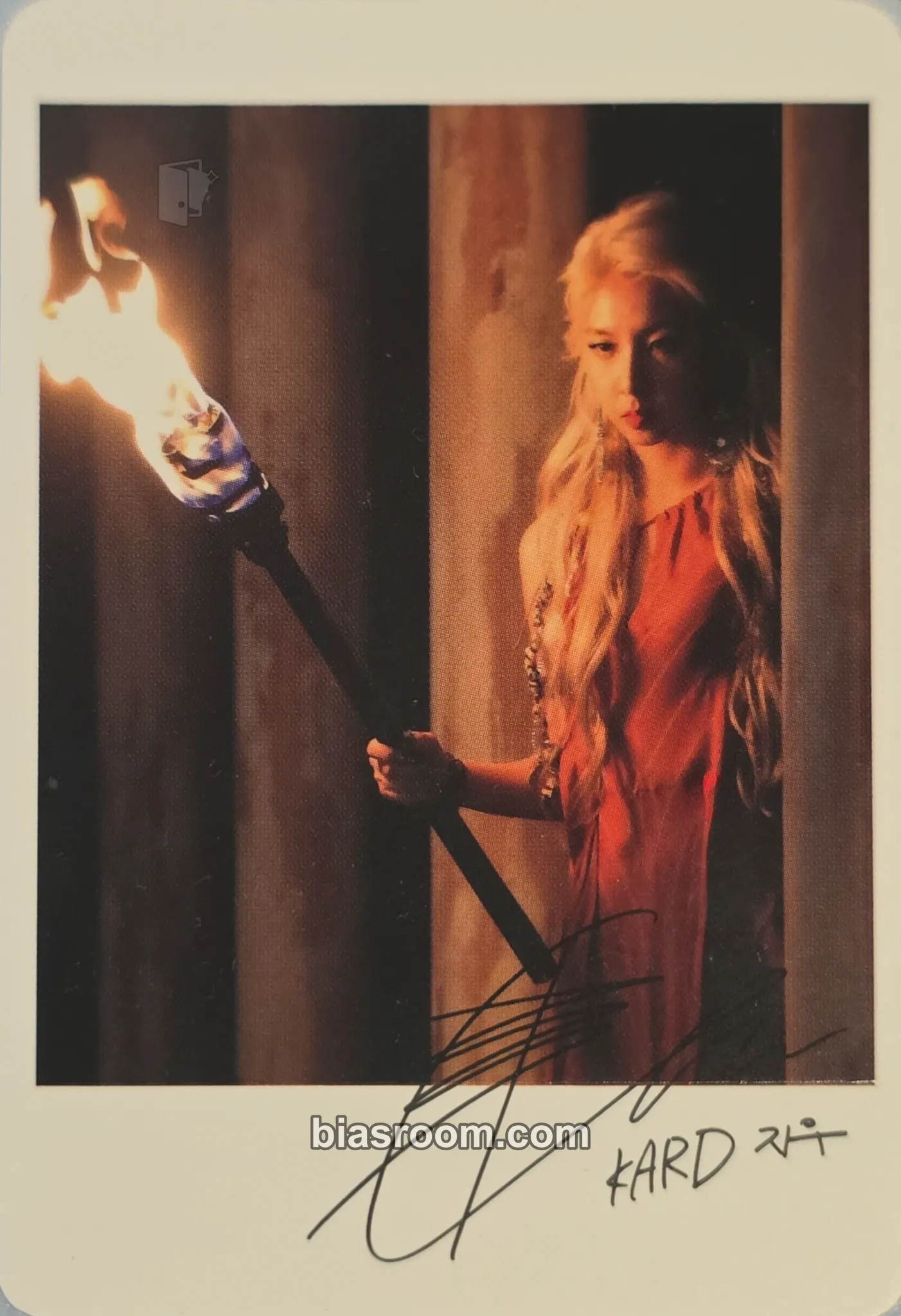 Jiwoo Hidden KARD 1st Fanship Photocard - KARD - KARD K-pop photocard