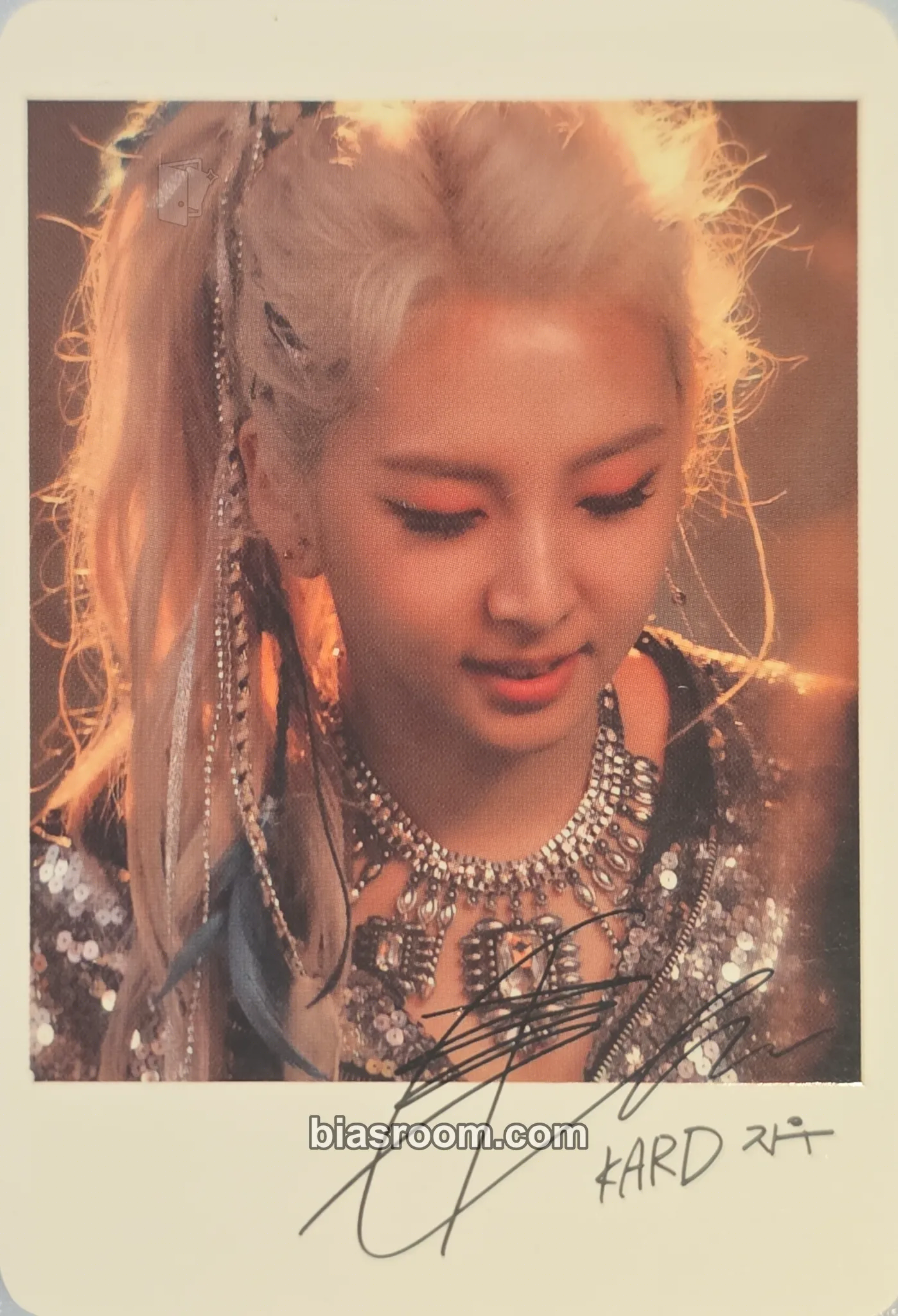 Jiwoo Hidden KARD 1st Fanship Photocard - KARD - KARD K-pop photocard