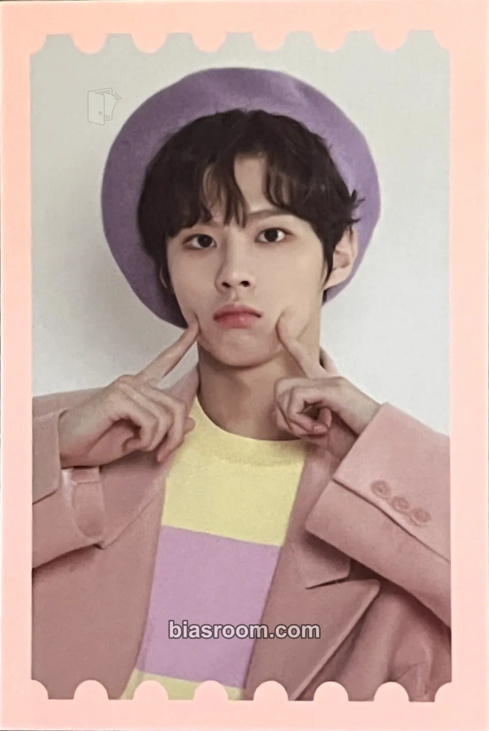 Wooseok Nia 1st KIT Photocard - Kim Wooseok - Kim Wooseok K-pop photocard
