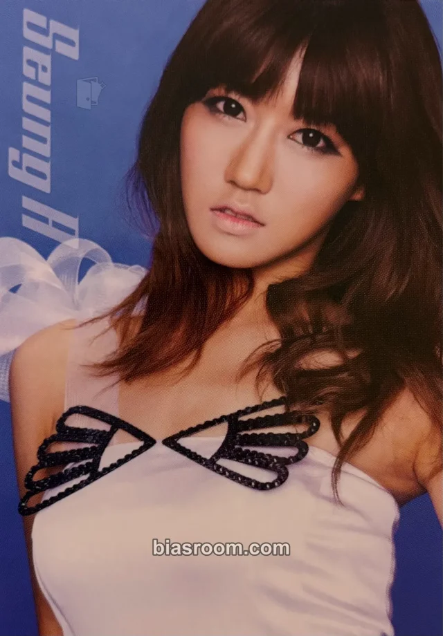 Rainbow - Seungah - A (Japanese Version) Album non-standard size trading card