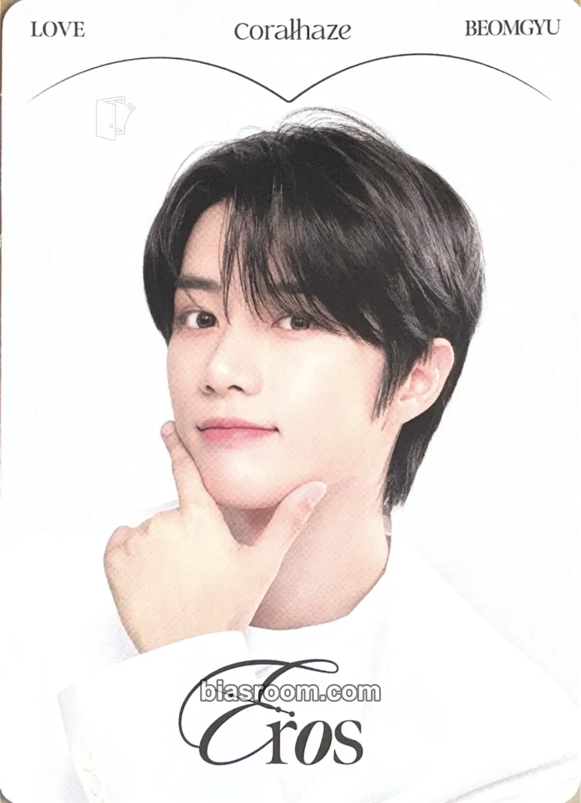Beomgyu Coralhaze Photocard - TOMORROW X TOGETHER - TOMORROW X TOGETHER K-pop photocard