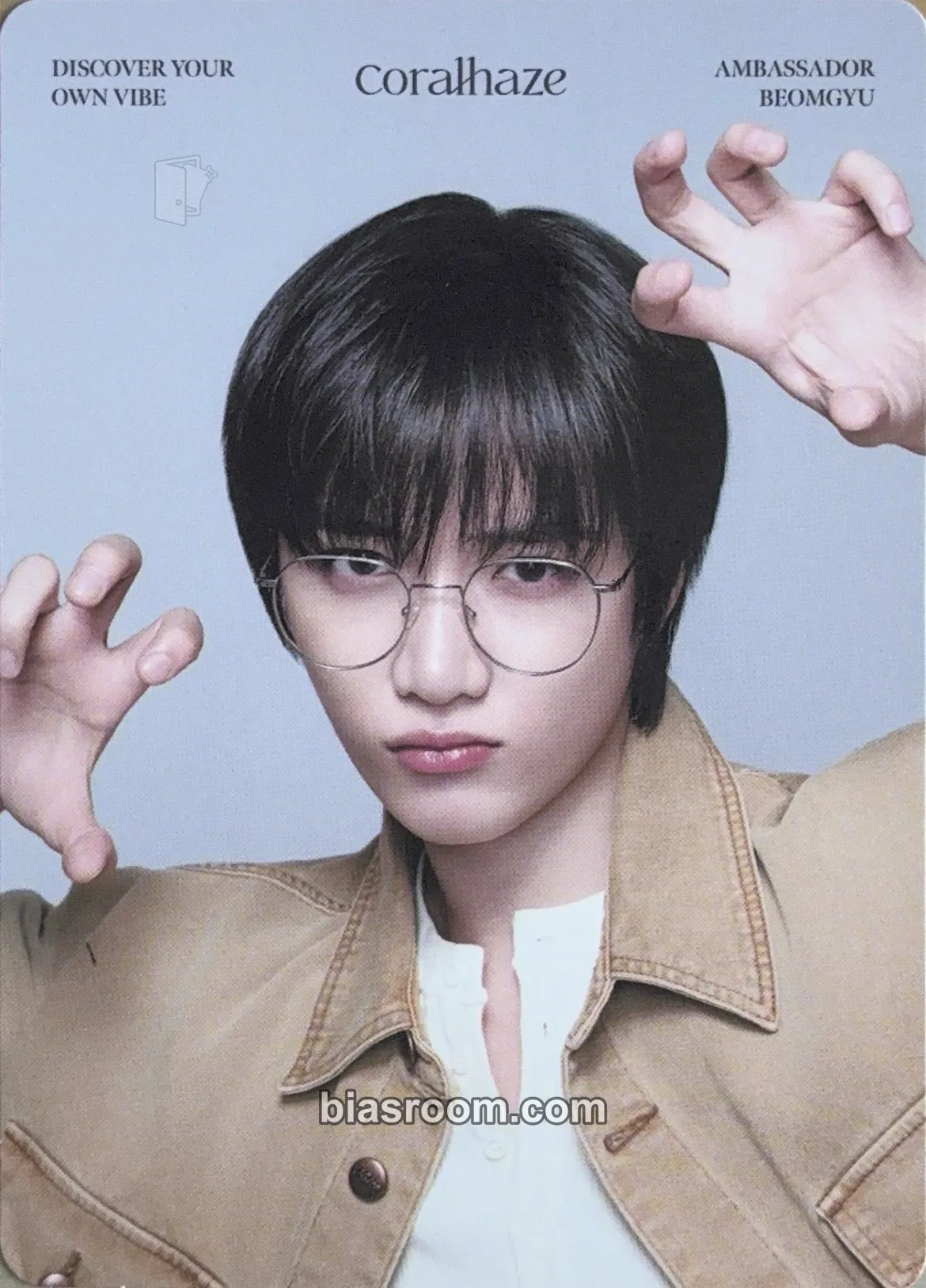 Beomgyu Coralhaze Photocard - TOMORROW X TOGETHER - TOMORROW X TOGETHER K-pop photocard