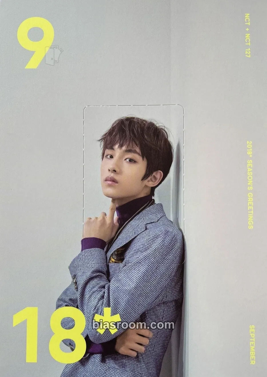 Winwin 2018 Season’s Greetings Photocard - NCT - NCT K-pop photocard