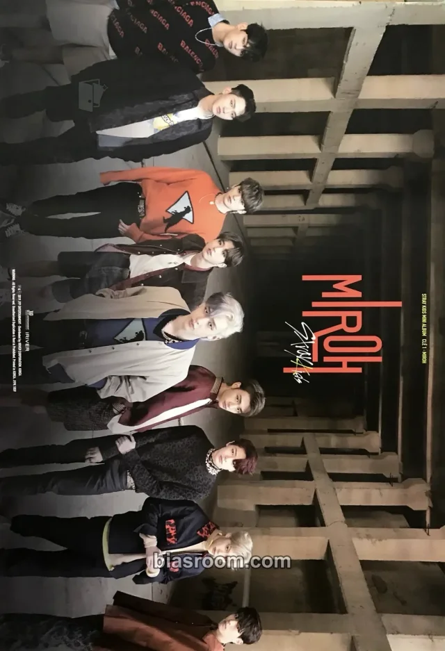 Stray Kids - Clé 1: Miroh Album first press only poster album inclusion