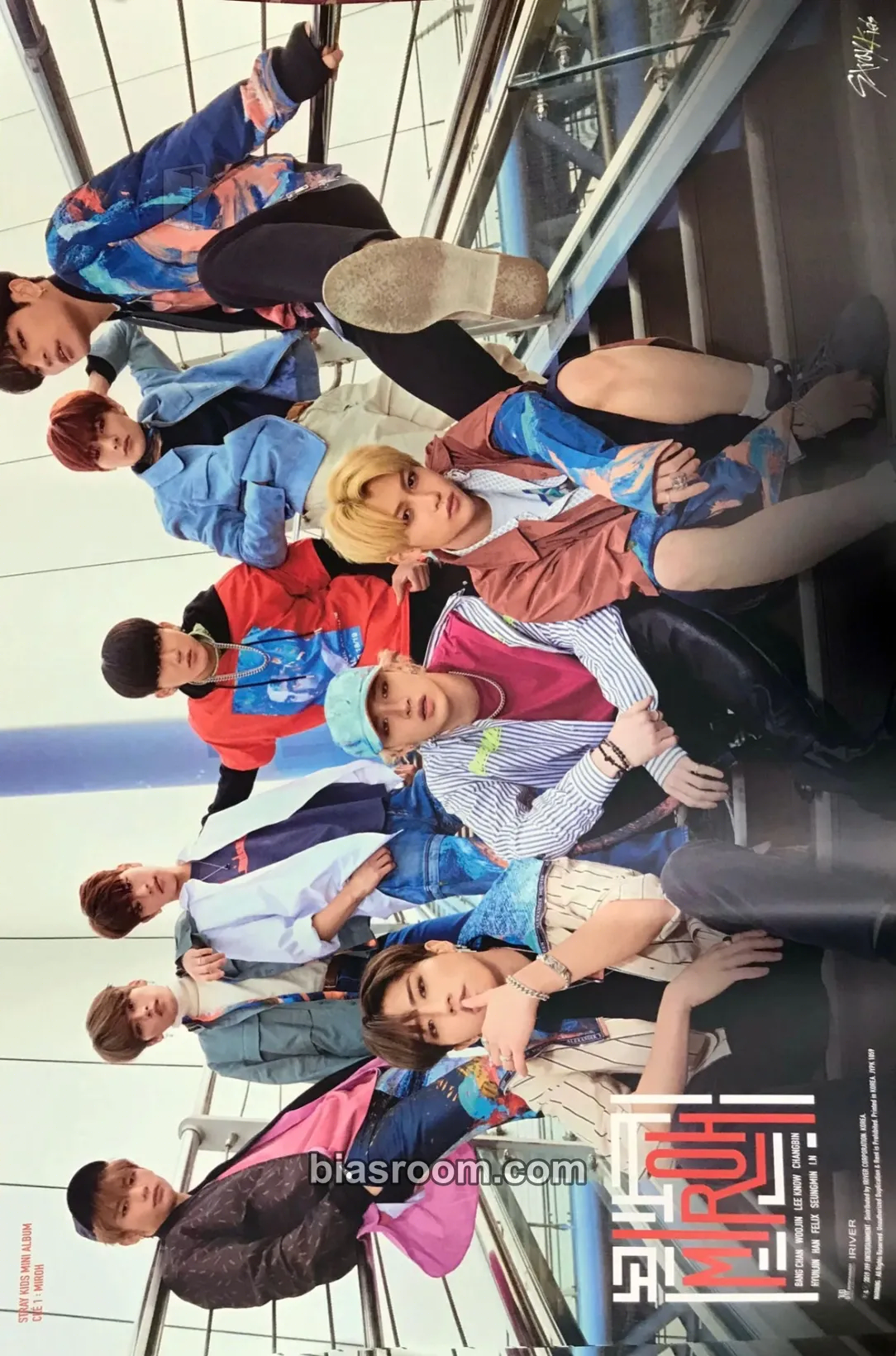 Clé 1: Miroh Photocard - Stray Kids - Stray Kids K-pop photocard