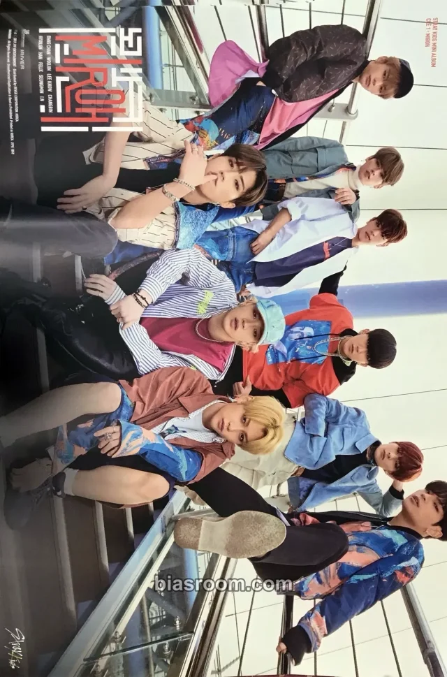 Stray Kids - Clé 1: Miroh Album first press only poster album inclusion