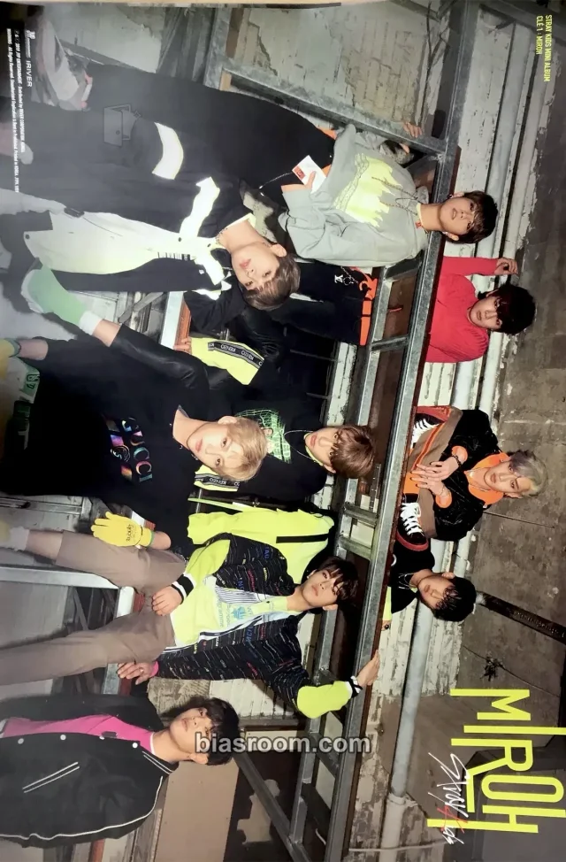 Stray Kids - Clé 1: Miroh Album first press only poster album inclusion