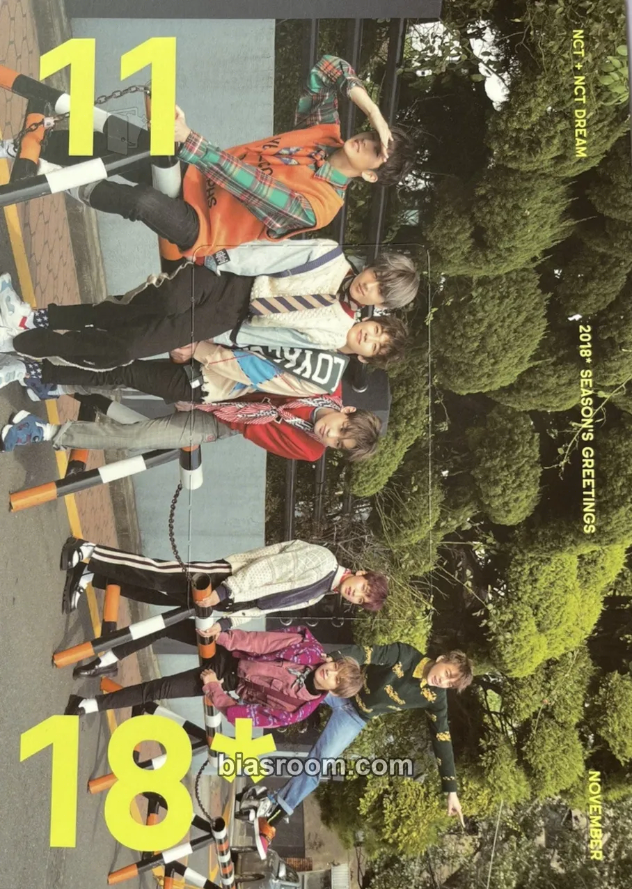 2018 Season’s Greetings Photocard - NCT - NCT K-pop photocard