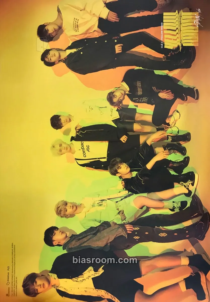 Clé 2: Yellow Wood Photocard - Stray Kids - Stray Kids K-pop photocard