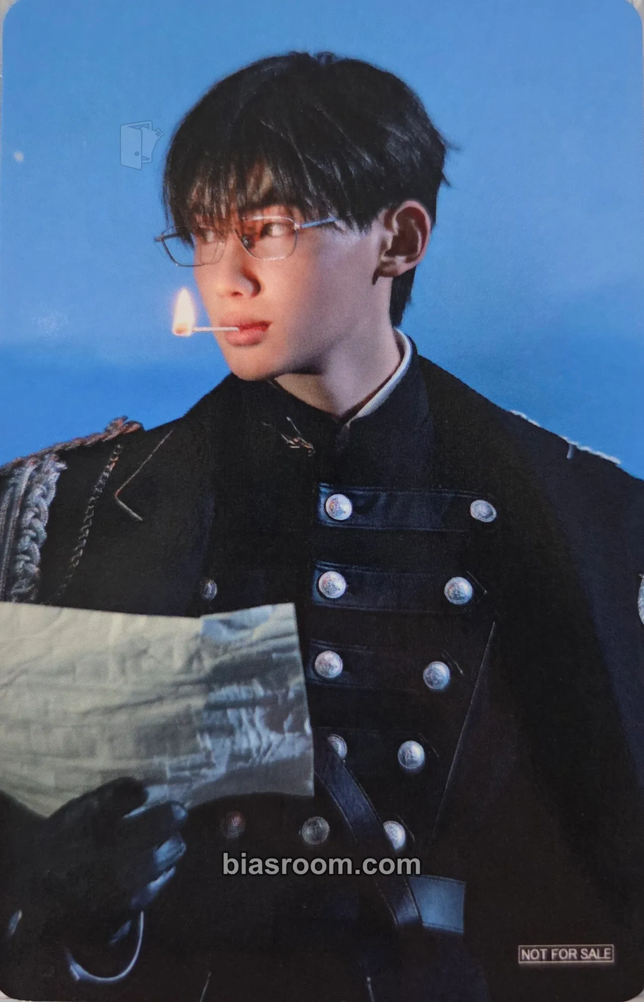 Jo We on Fire Photocard - &TEAM - &TEAM K-pop photocard