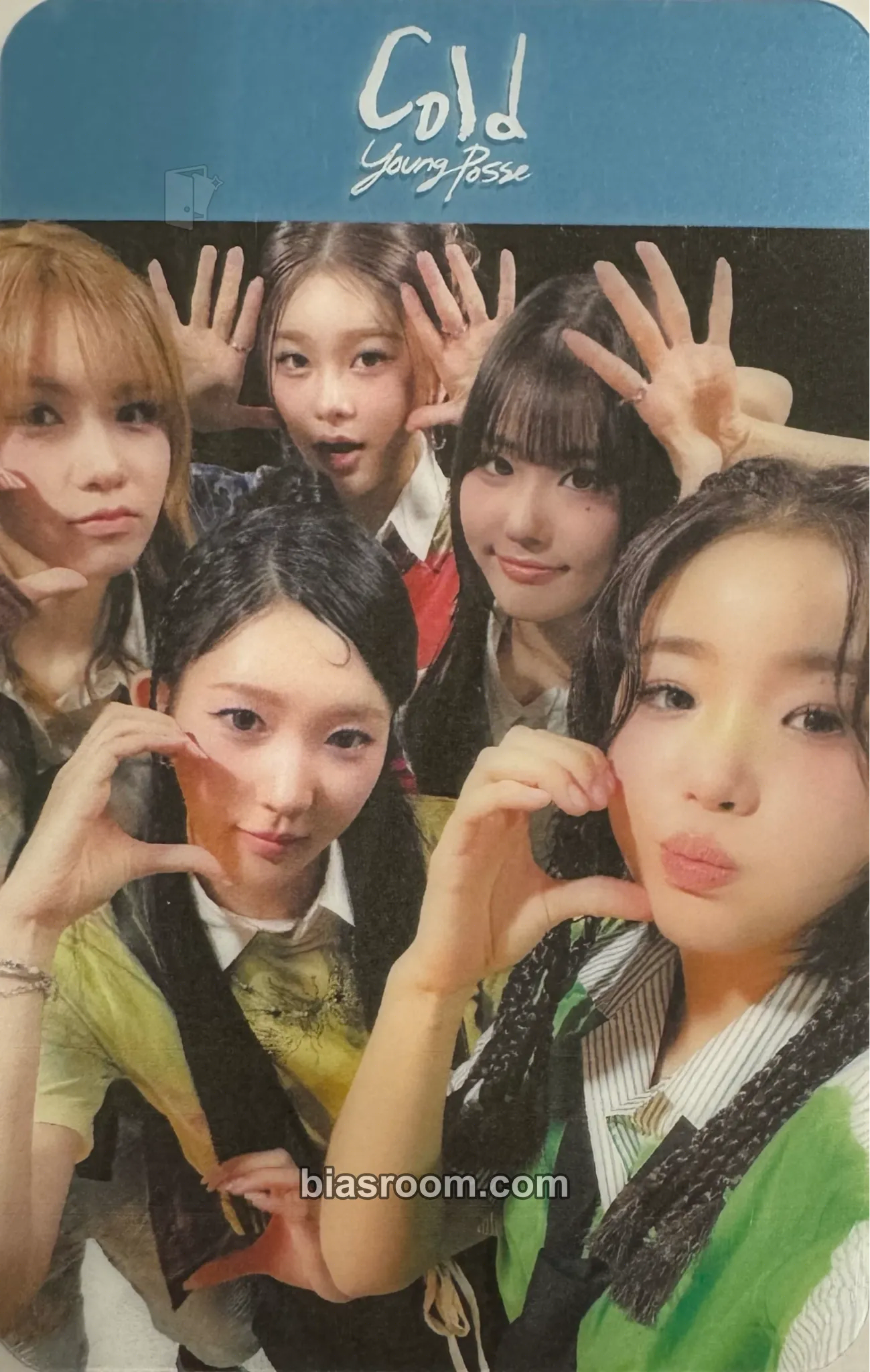 COLD Photocard - Young Posse - Young Posse K-pop photocard