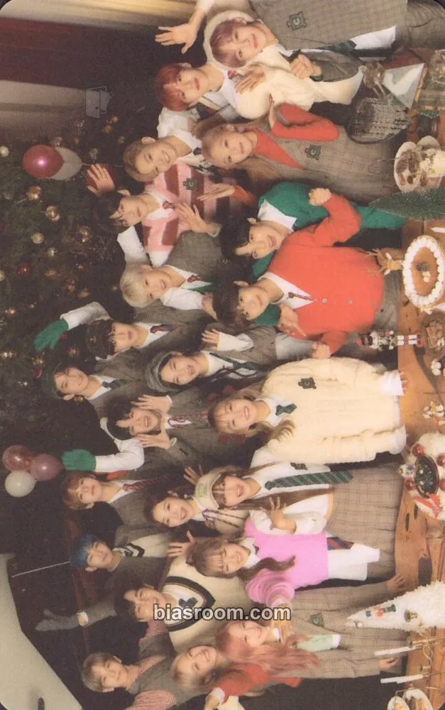 2022 C9 Christmas Photocard - CIX - CIX K-pop photocard