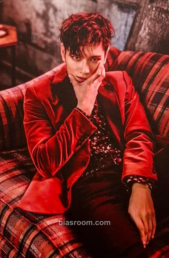 Cross Gene - Seyoung - MIRROR Album pob (pre-order benefit) black version photocard set