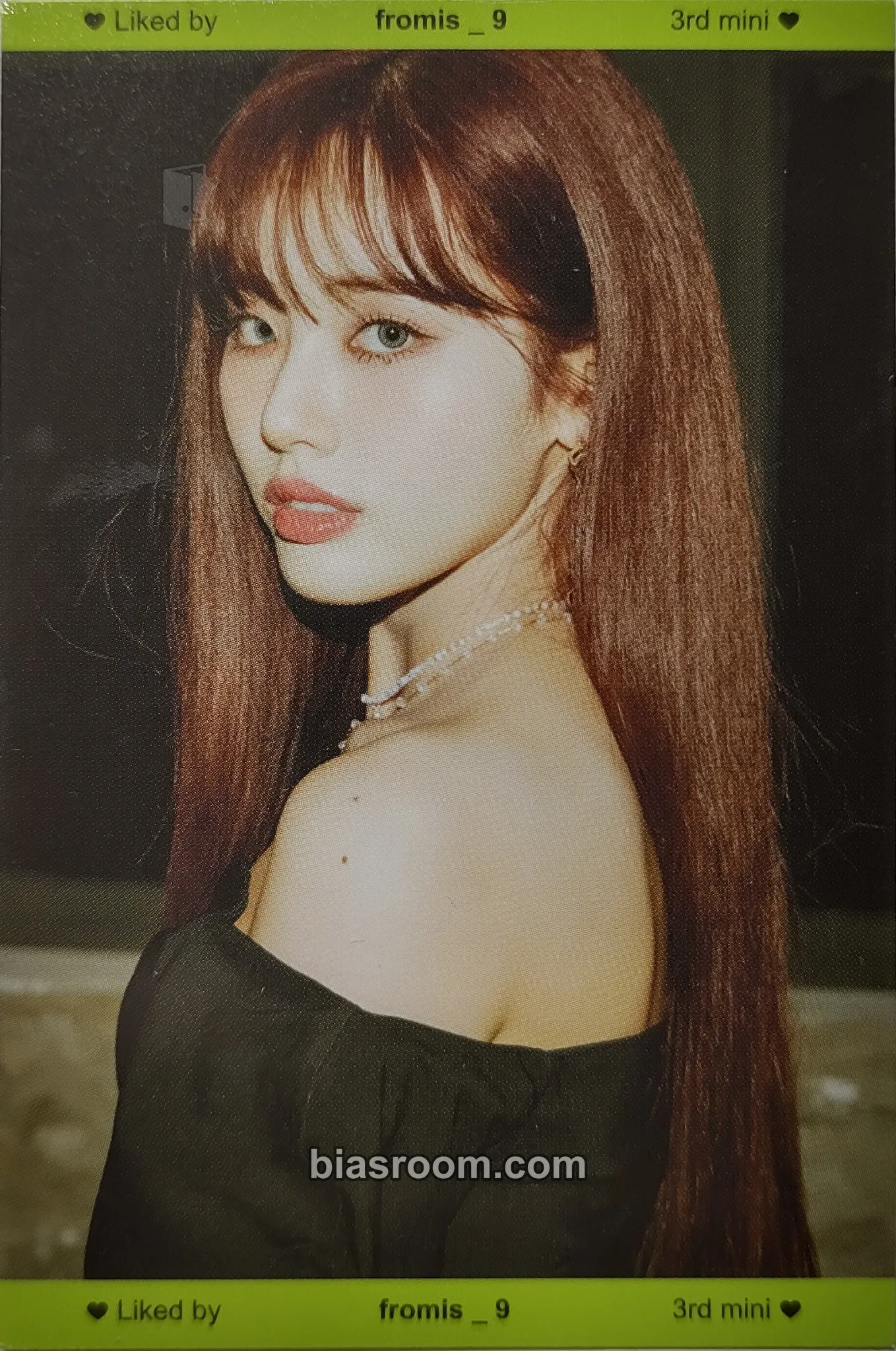Jiwon My Little Society Photocard - fromis_9 - fromis_9 K-pop photocard