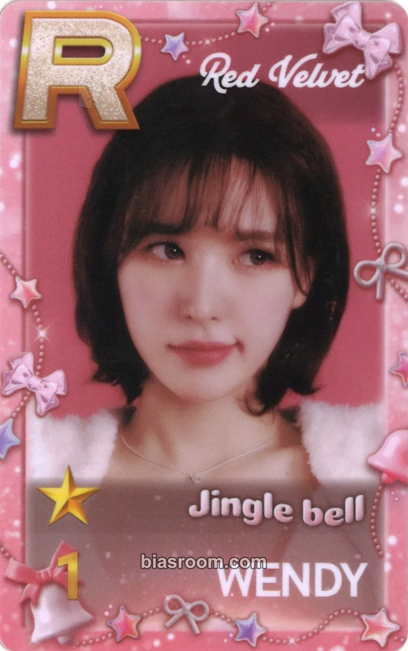 Wendy SuperStar Pop-Ups Photocard - Red Velvet - Red Velvet K-pop photocard