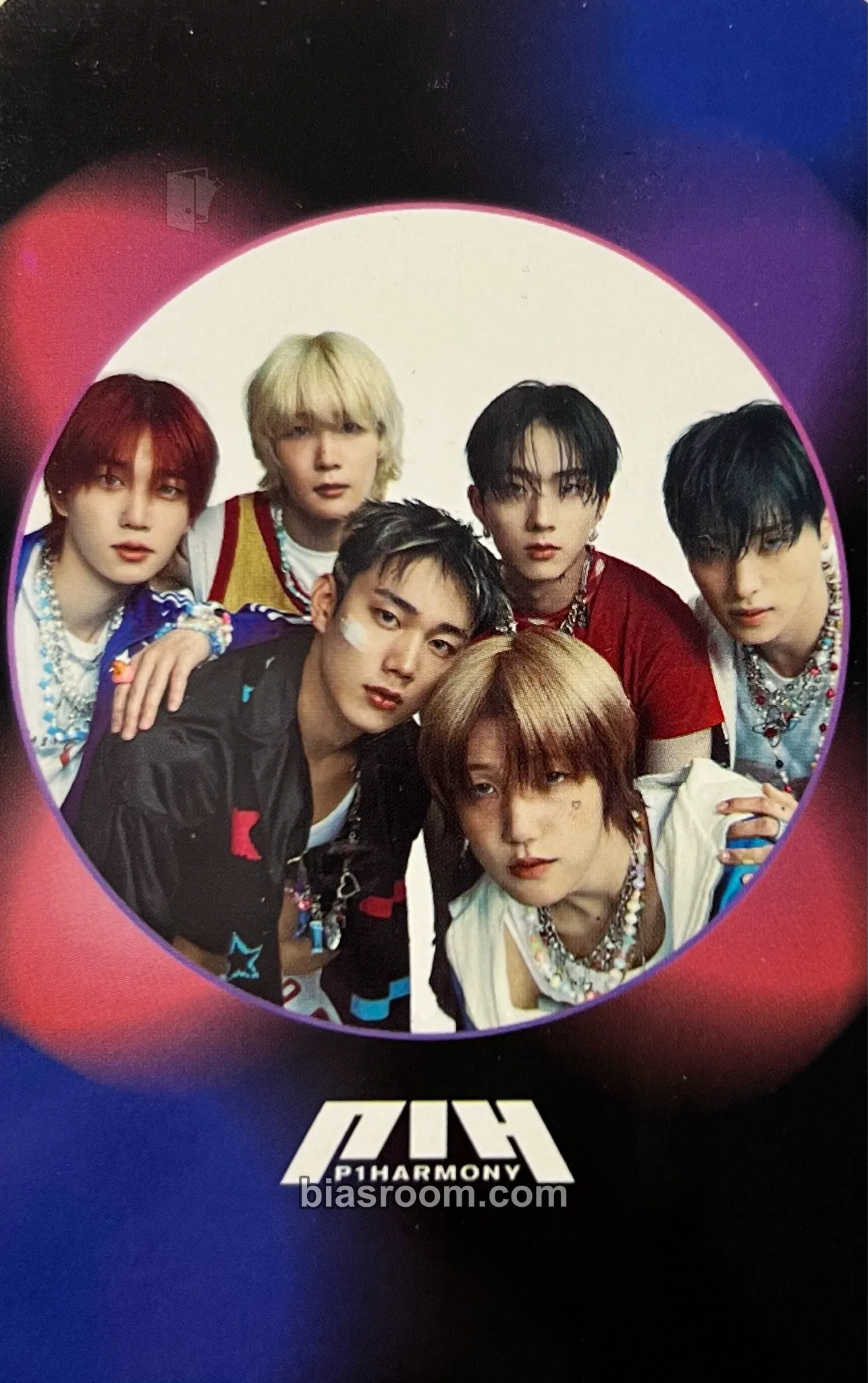 Idol Radio Live in Macau Photocard - P1Harmony - P1Harmony K-pop photocard
