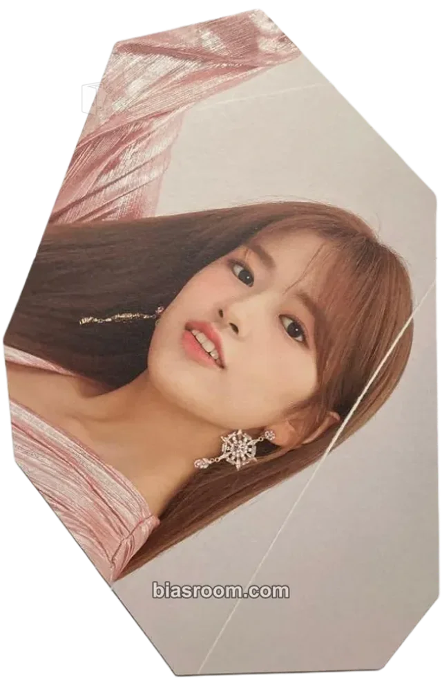 IZ*ONE - Yujin - BLOOM*IZ Album album inclusion i was version postcard polygon card