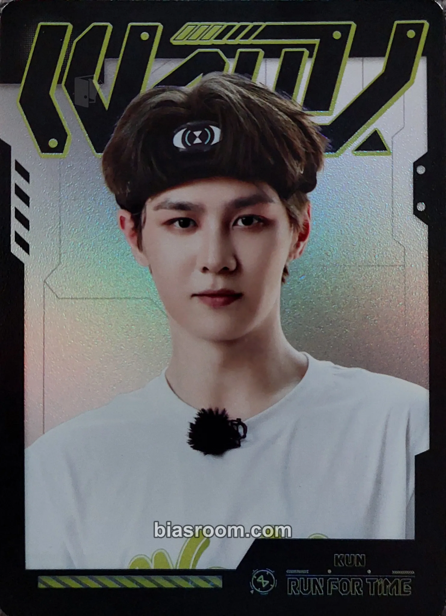 Kun Run for Time Photocard - WayV - WayV K-pop photocard