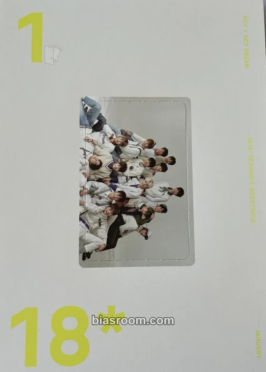 2018 Season’s Greetings Photocard - NCT - NCT K-pop photocard