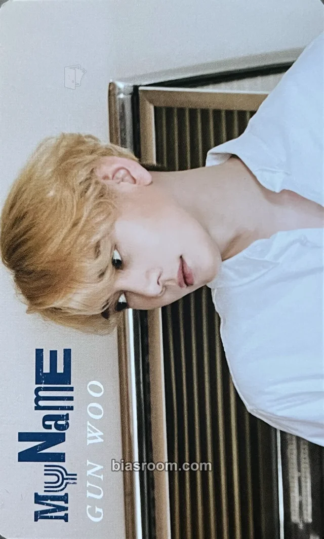 MYNAME - Gunwoo - Deai Aishite Album album photocard
