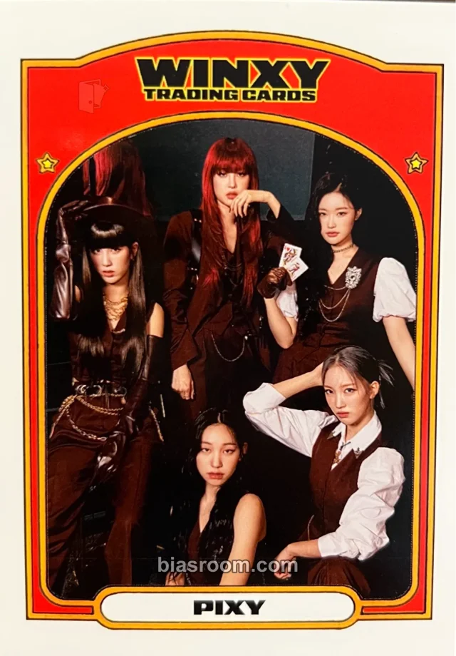 PIXY - Karma Is A B Tour Event merch photocard tour merch trading card