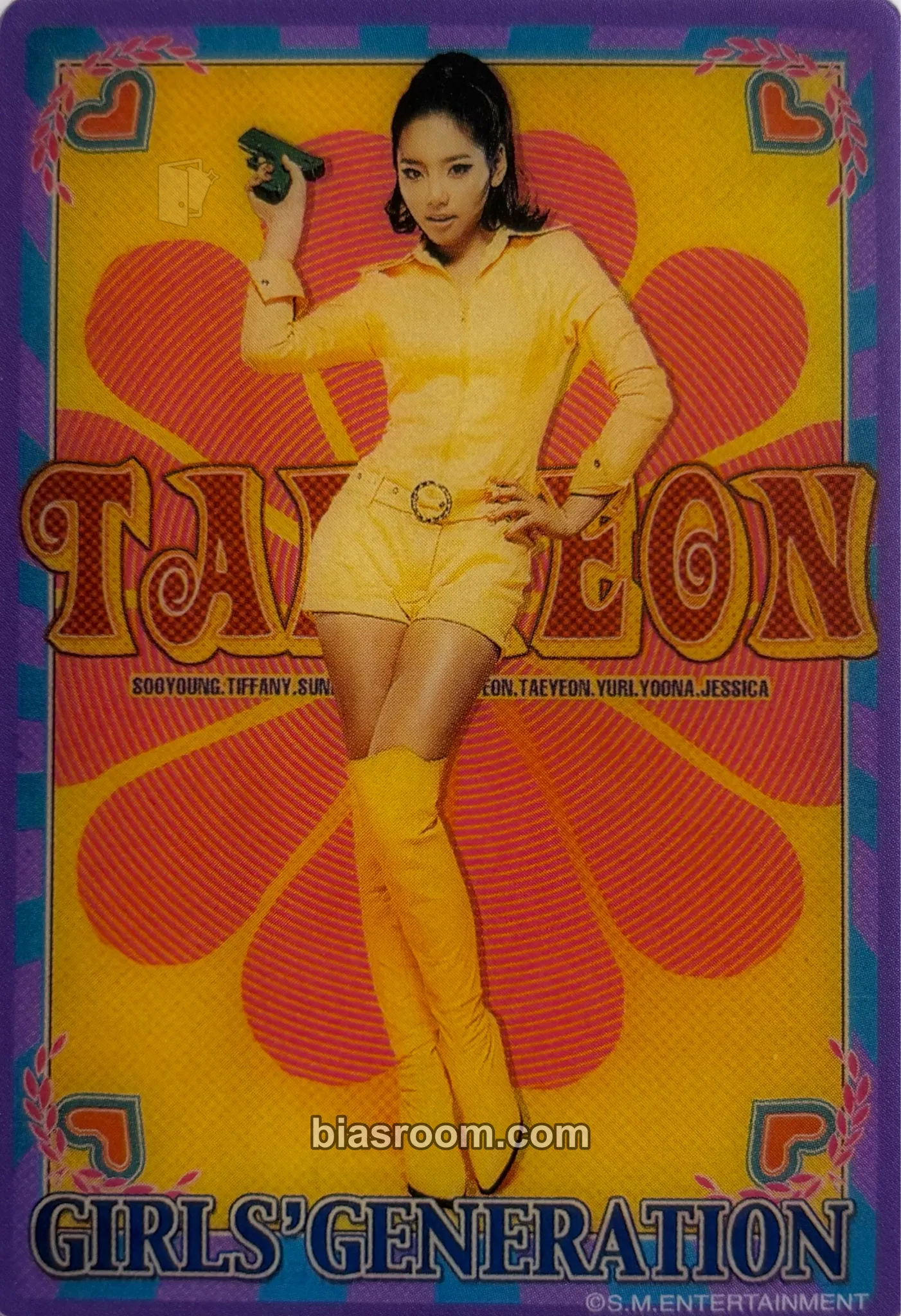 Taeyeon Hoot Photocard - Girls' Generation - Girls' Generation K-pop photocard