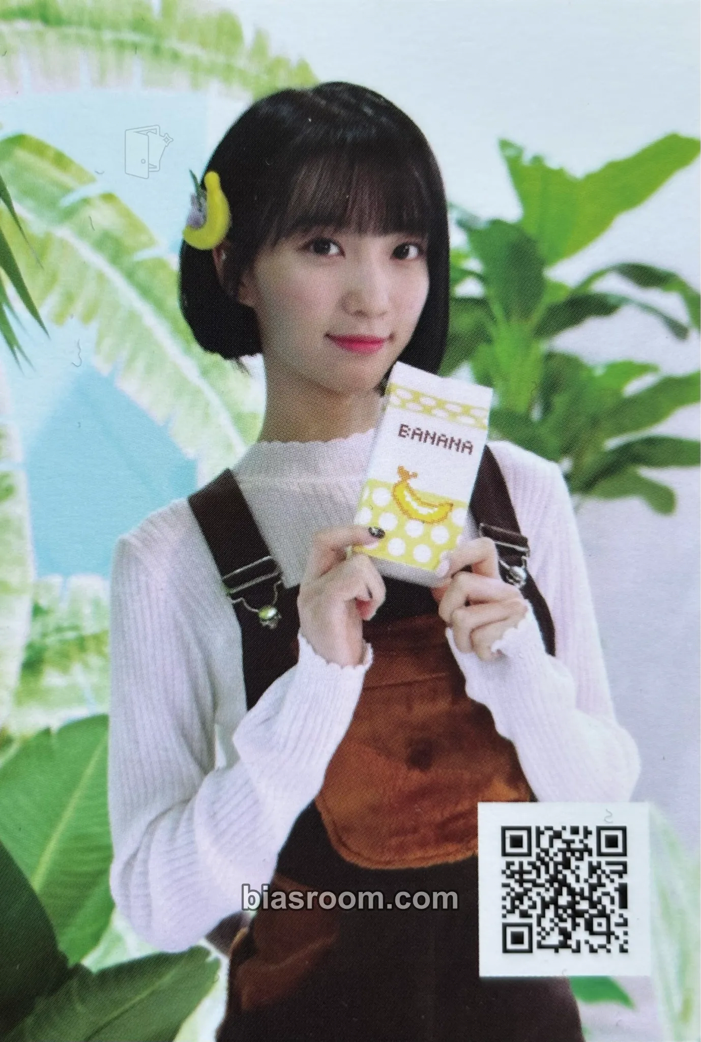 Yubin Banana Allergy Monkey Photocard - OH MY GIRL - OH MY GIRL K-pop photocard