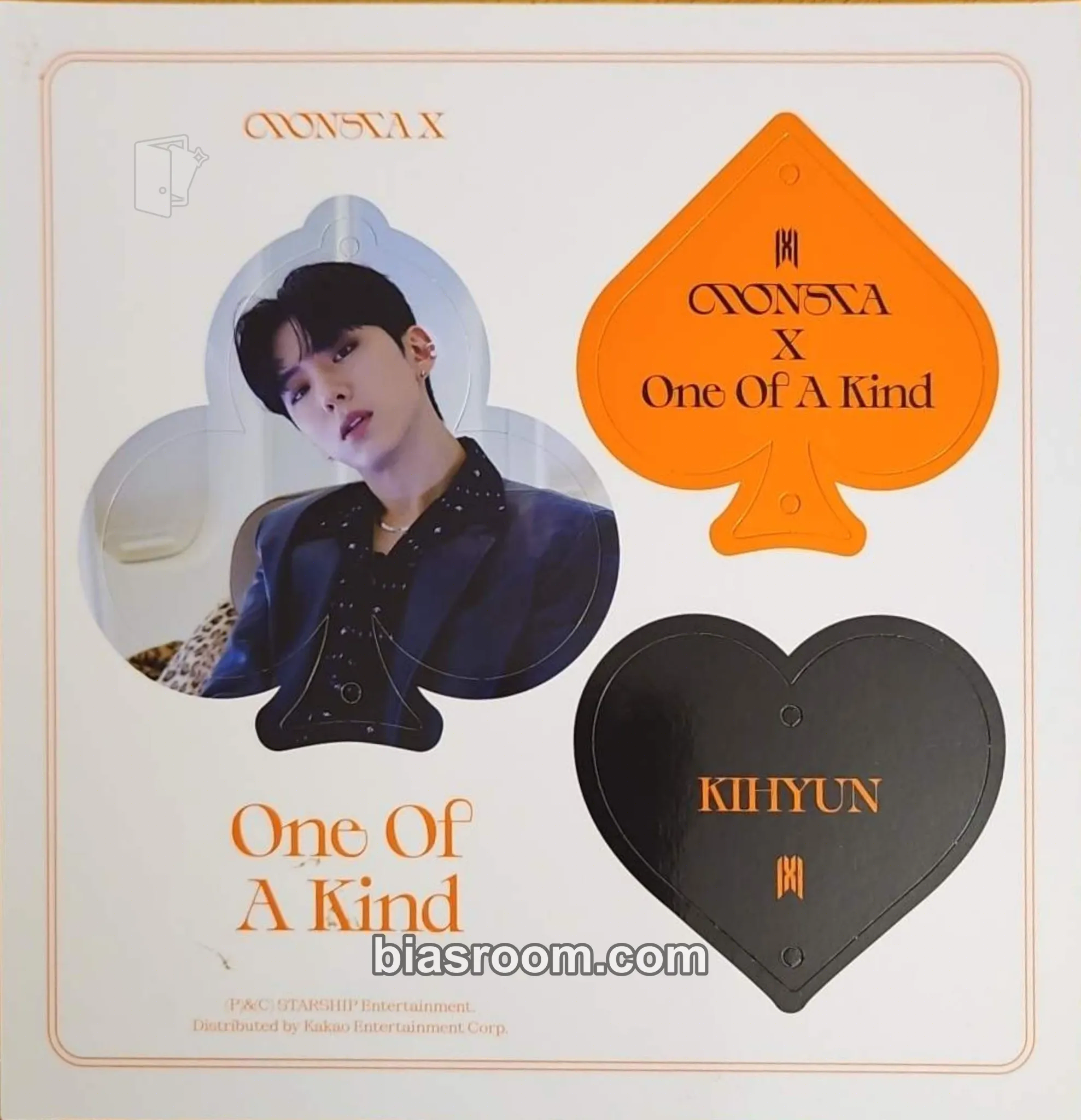Kihyun One of a Kind Photocard - MONSTA X - MONSTA X K-pop photocard