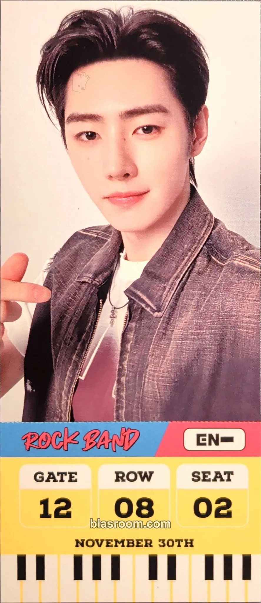 Sunghoon ENHYPEN WORLD COUPON CARD COLLECTION Photocard - ENHYPEN - ENHYPEN K-pop photocard