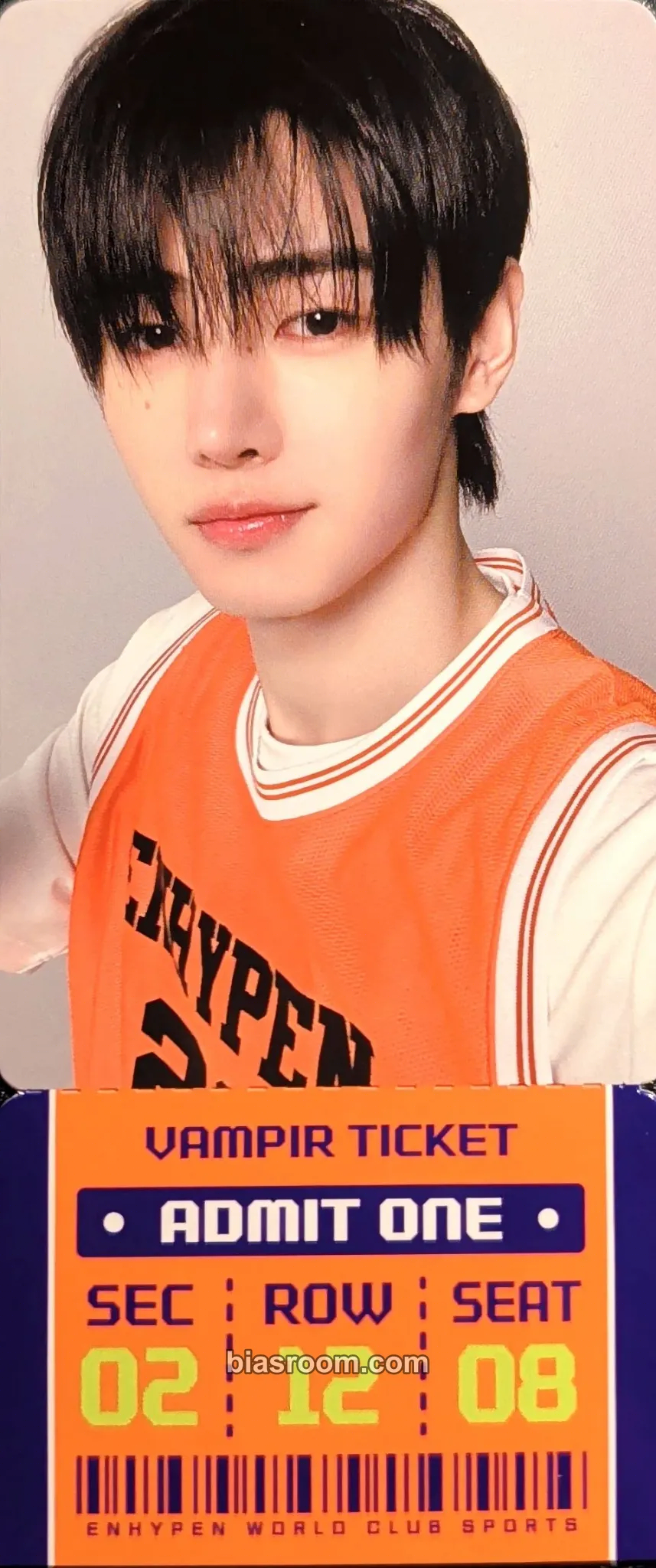 Sunghoon ENHYPEN WORLD COUPON CARD COLLECTION Photocard - ENHYPEN - ENHYPEN K-pop photocard
