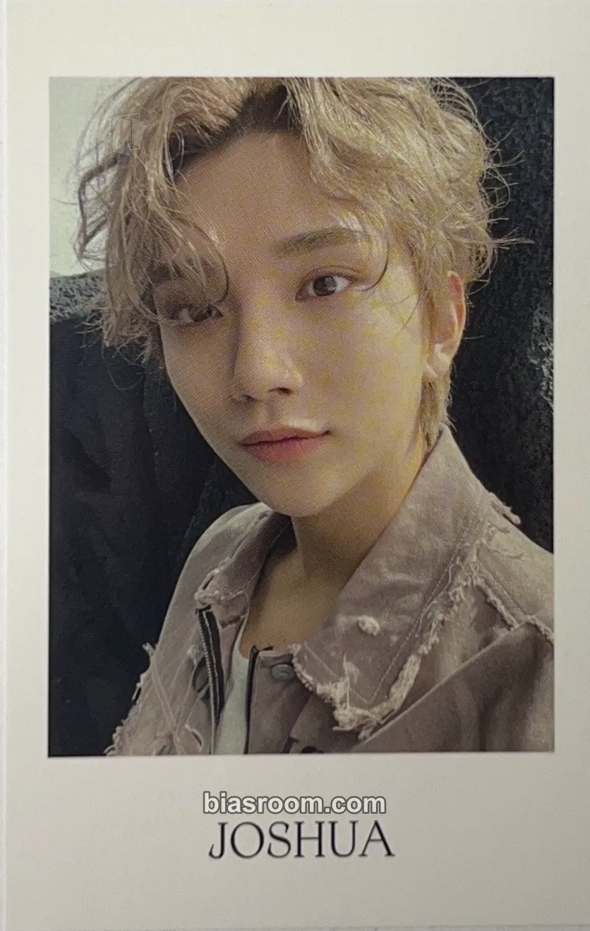 Joshua Face the Sun Photocard - SEVENTEEN - SEVENTEEN K-pop photocard
