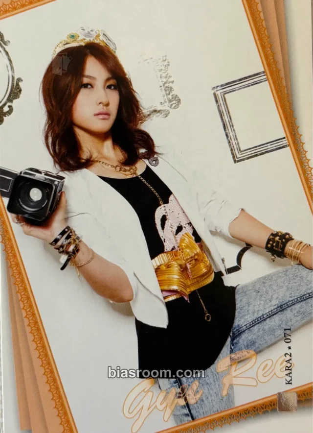 KARA - Gyuri - KARA Star Collection Cards Other non-standard size