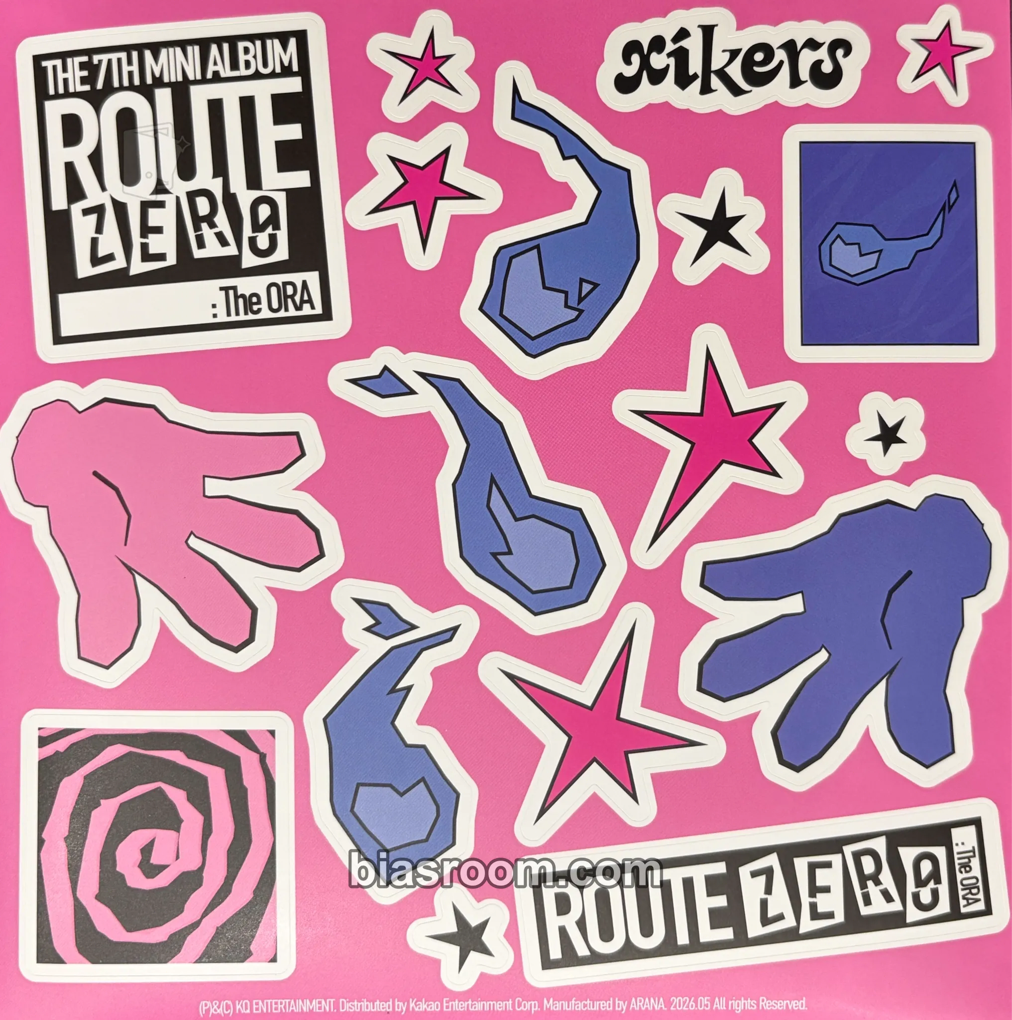 ROUTE ZERO: The ORA Photocard - xikers - xikers K-pop photocard