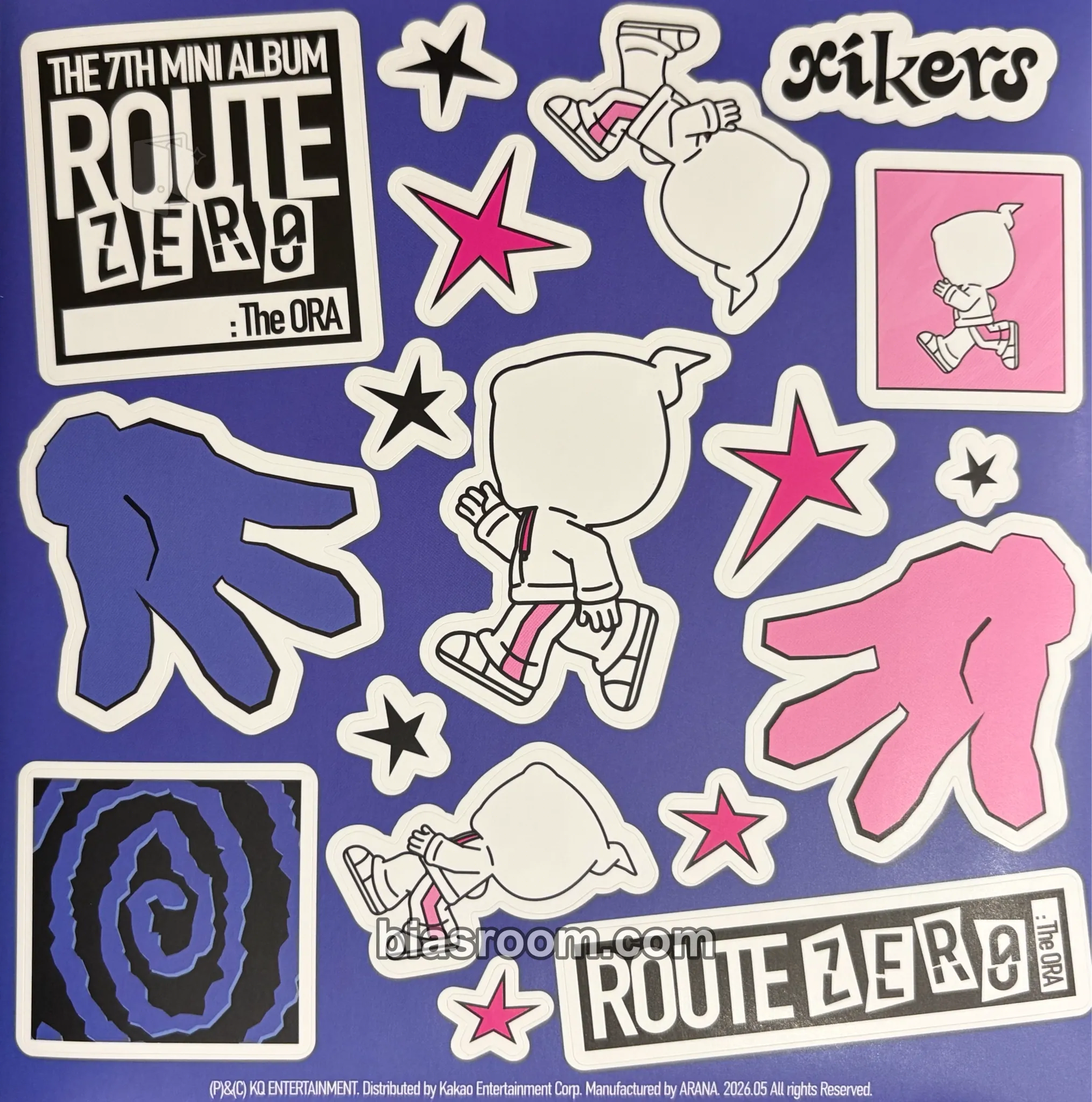 ROUTE ZERO: The ORA Photocard - xikers - xikers K-pop photocard