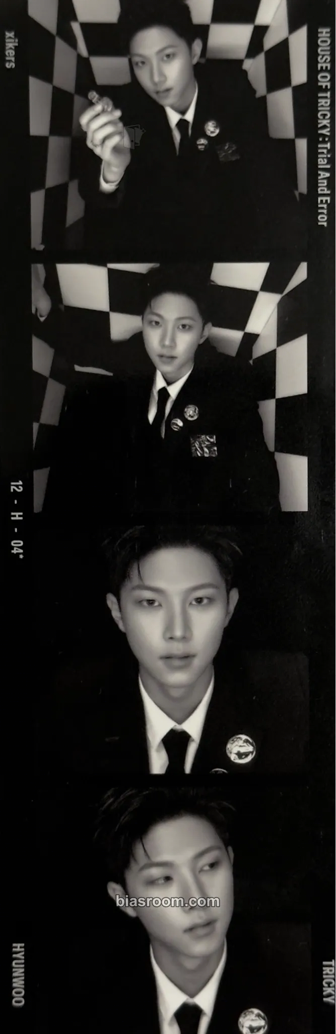 Hyunwoo HOUSE OF TRICKY : Trial And Error Photocard - xikers - xikers K-pop photocard