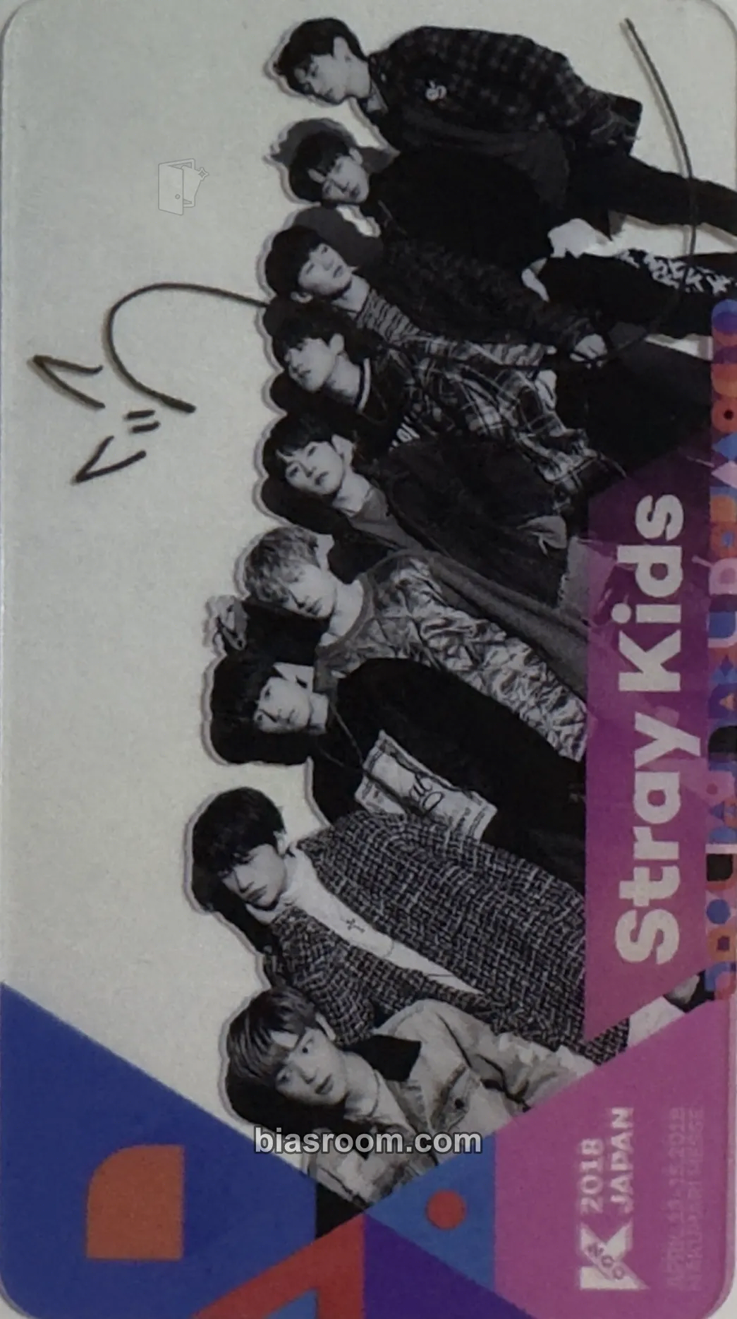 I.N KCON Photocard - Stray Kids - Stray Kids K-pop photocard
